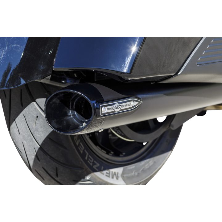 Avgassystem Slip-on Broadhead Krom S&S Cycle Ljuddämpare – bild 6
