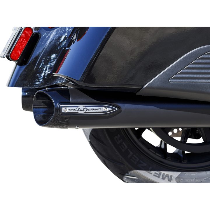 Avgassystem Slip-on Broadhead Krom S&S Cycle Ljuddämpare – bild 5