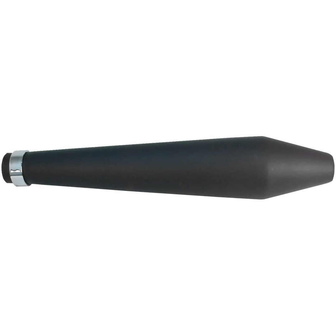 Avgassystem Slip-on Cafe Krom EMGO MUFFLER CAFE FLAT BLACK – bild 2
