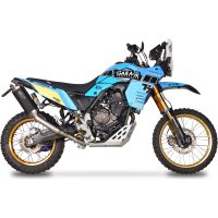 Avgassystem Slip-on Dakar Polerad/Titaniumlook SPARK