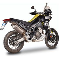 Avgassystem Slip-on Dakar Polerad/Titaniumlook SPARK