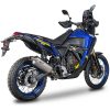 Avgassystem Slip-on Dakar Svart Rostfritt Stål SPARK Ljuddämpare – miniatyr 2
