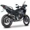 Avgassystem Slip-on Dakar Svart Rostfritt Stål SPARK Ljuddämpare – miniatyr 3