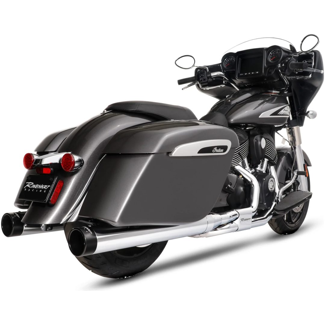 Avgassystem Slip-on Dbx40 Duals Krom RINEHART RACING Ljuddämpare