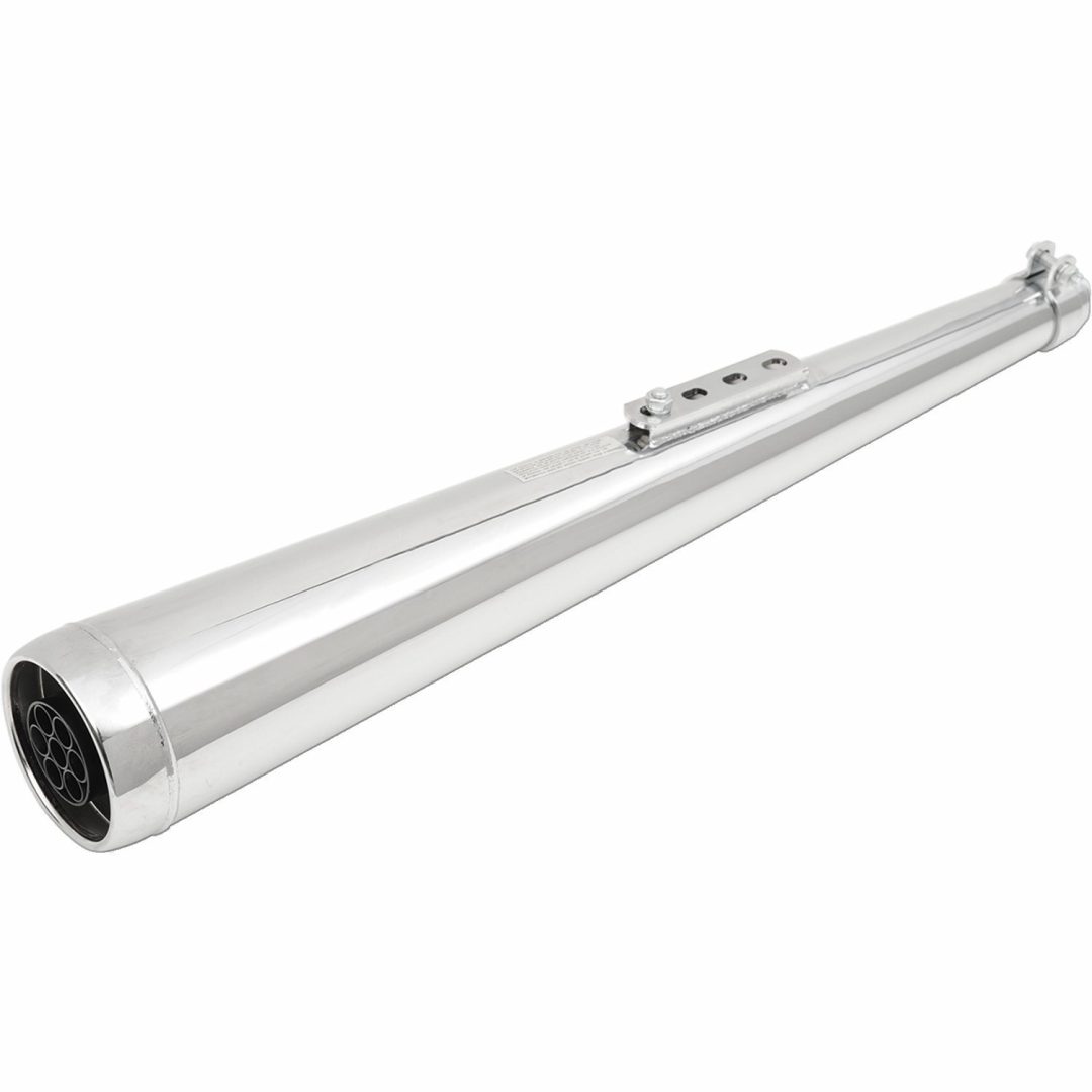 Avgassystem Slip-on Dunstall Style Replica Krom EMGO MUFFLER "DUNSTALL"