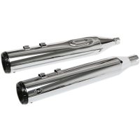 Avgassystem Slip-on Gnx Svart/Krom S&S Cycle