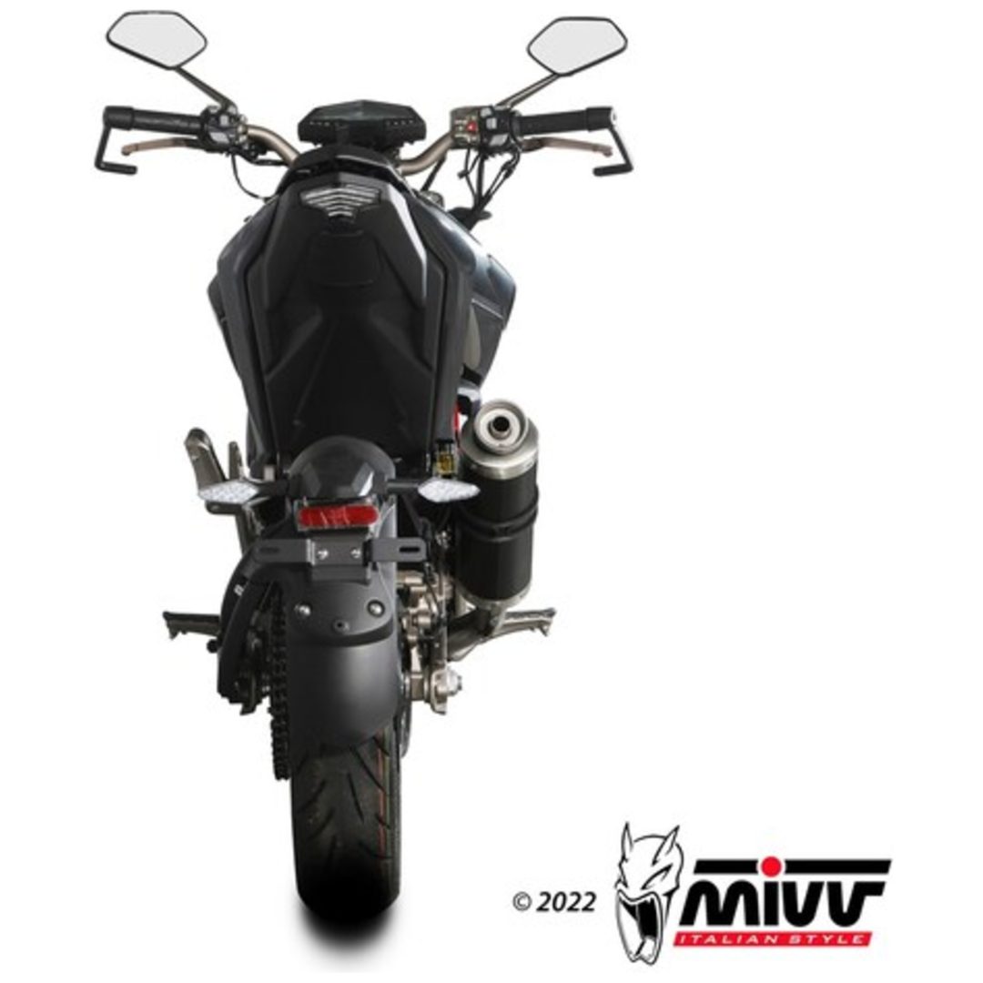 Avgassystem Slip-On GP Svart MIVV – bild 2