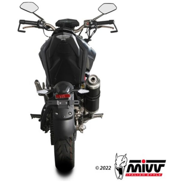 Avgassystem Slip-On GP Svart MIVV – bild 2
