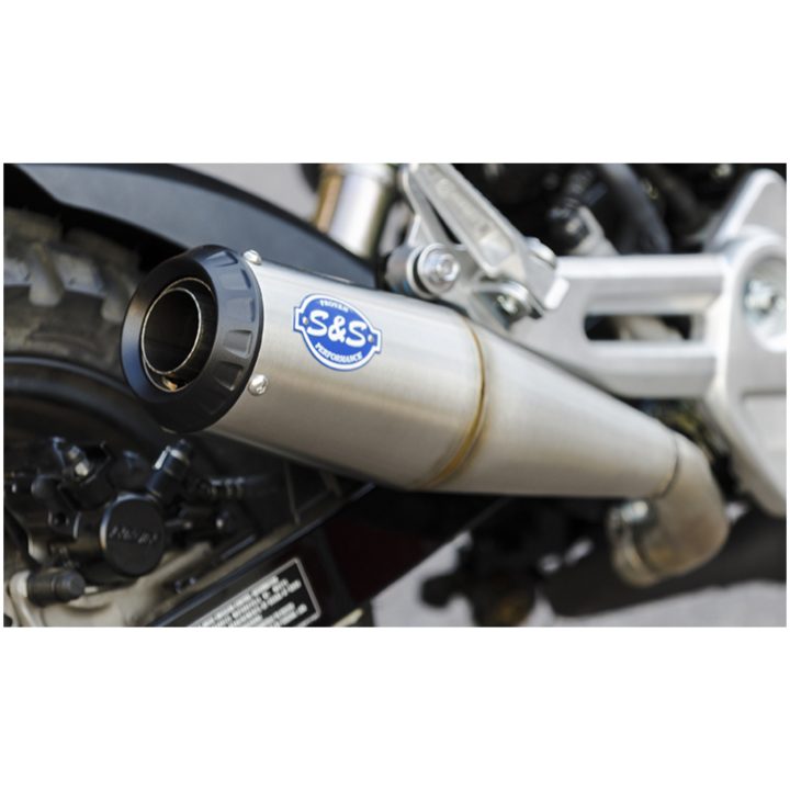 Avgassystem Slip-on Grand National Grön S&S Cycle Ljuddämpare – bild 2