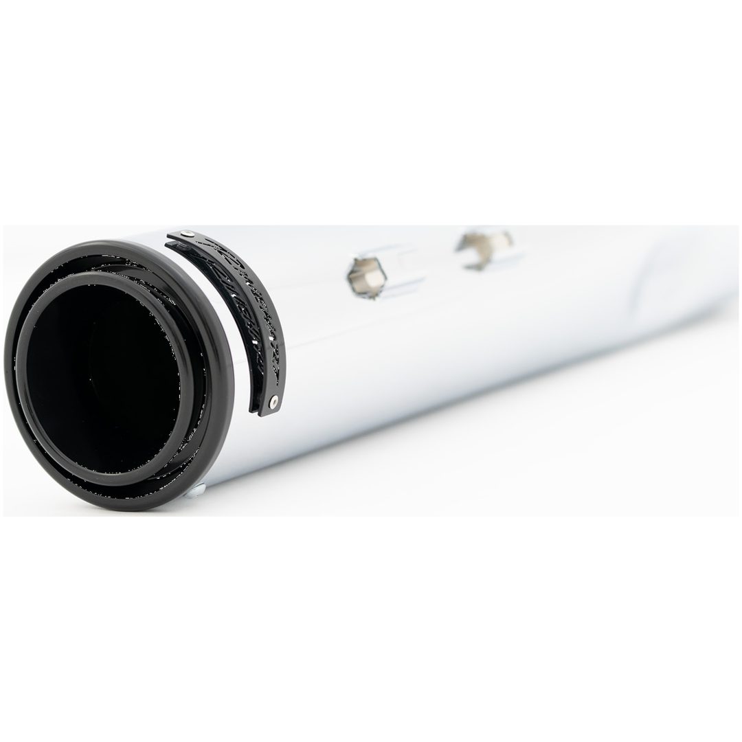 Avgassystem Slip-on Hp35 3.5 Svart/Krom RINEHART RACING Ljuddämpare
