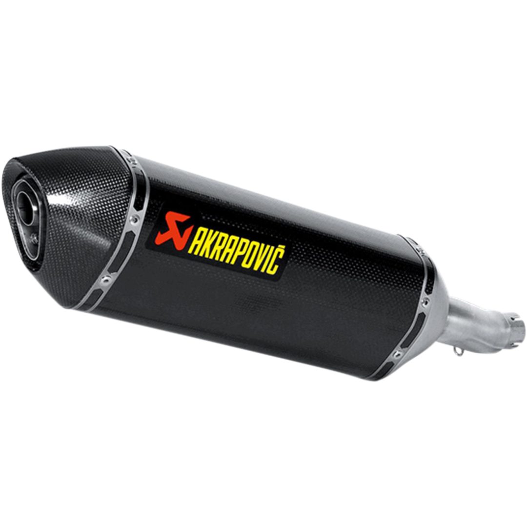 Avgassystem Slip-On Line Kolfiber Akrapovic Ljuddämpare