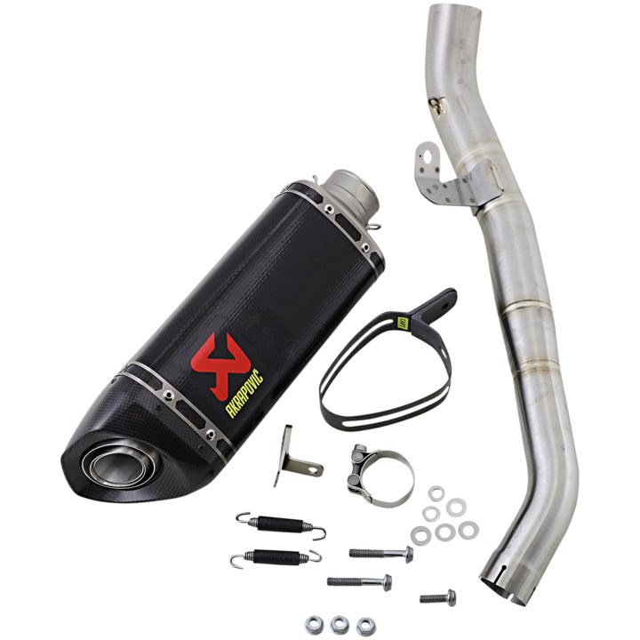 Avgassystem Slip-On Line Kolfiber Akrapovic Ljuddämpare – bild 2