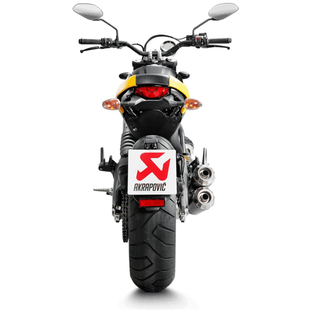 Avgassystem Slip-On Line Kolfiber Akrapovic Ljuddämpare – bild 3