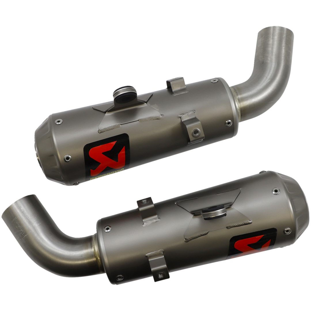 Avgassystem Slip-On Line Kolfiber Akrapovic Ljuddämpare