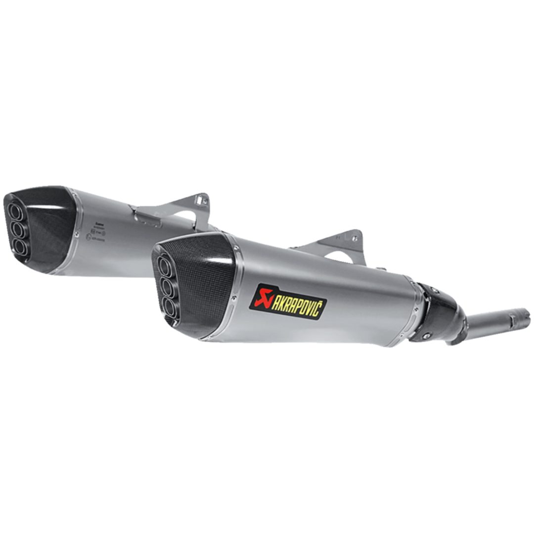 Avgassystem Slip-On Line Kolfiber Akrapovic Ljuddämpare