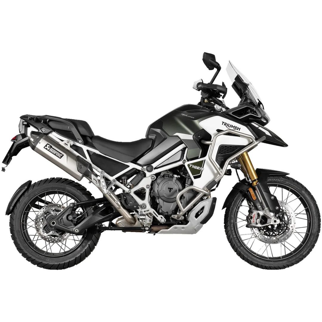 Avgassystem Slip-On Line Kolfiber Akrapovic Ljuddämpare – bild 3