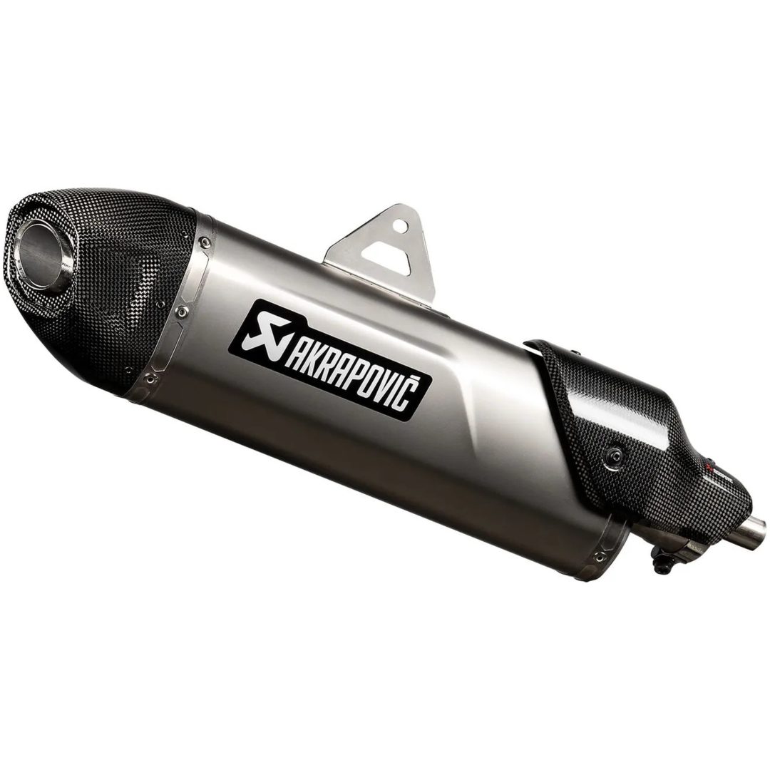 Avgassystem Slip-On Line Kolfiber Akrapovic Ljuddämpare – bild 4
