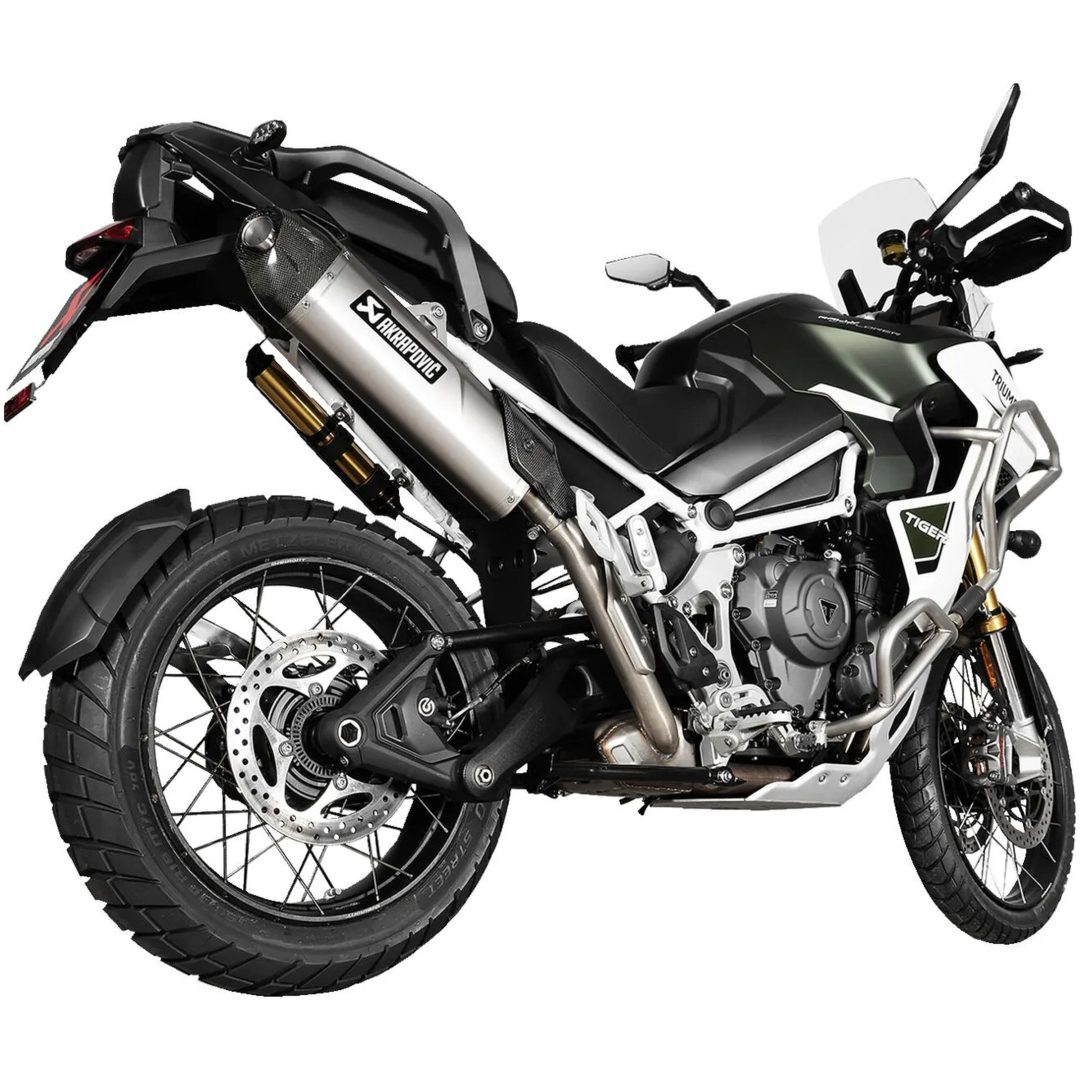 Avgassystem Slip-On Line Kolfiber Akrapovic Ljuddämpare