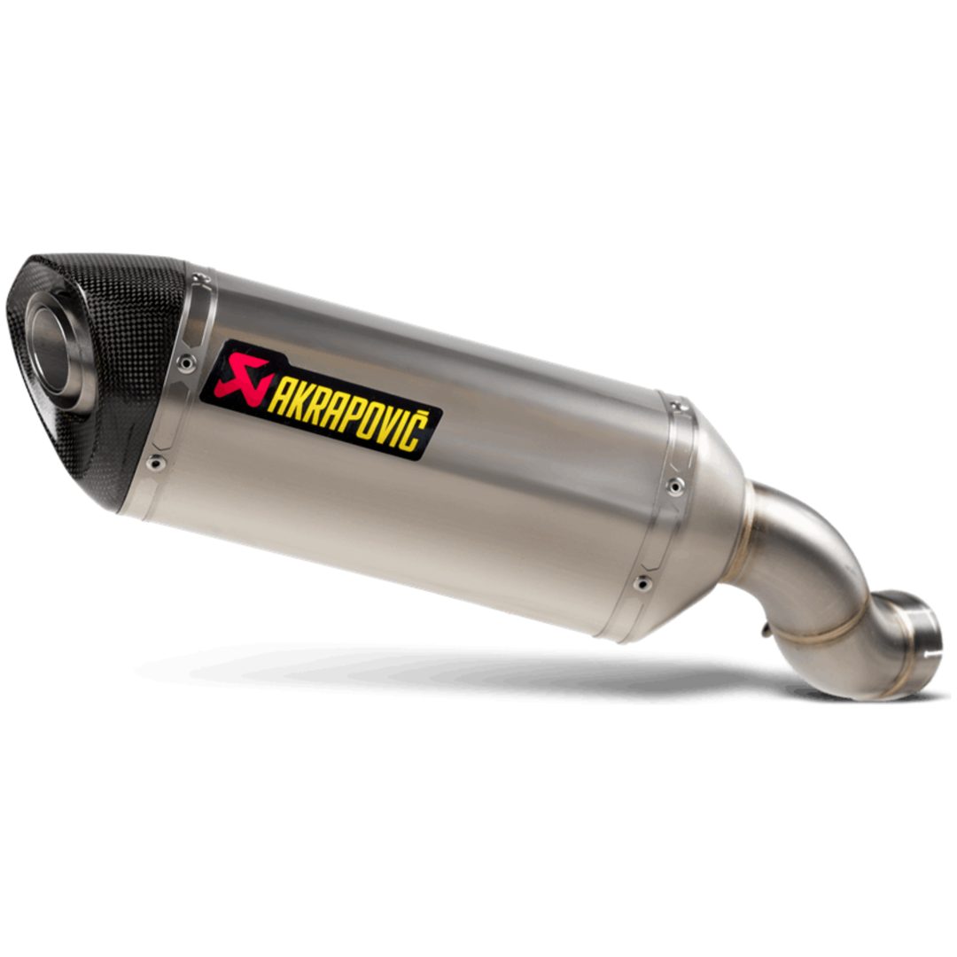 Avgassystem Slip-On Line Kolfiber Akrapovic Ljuddämpare
