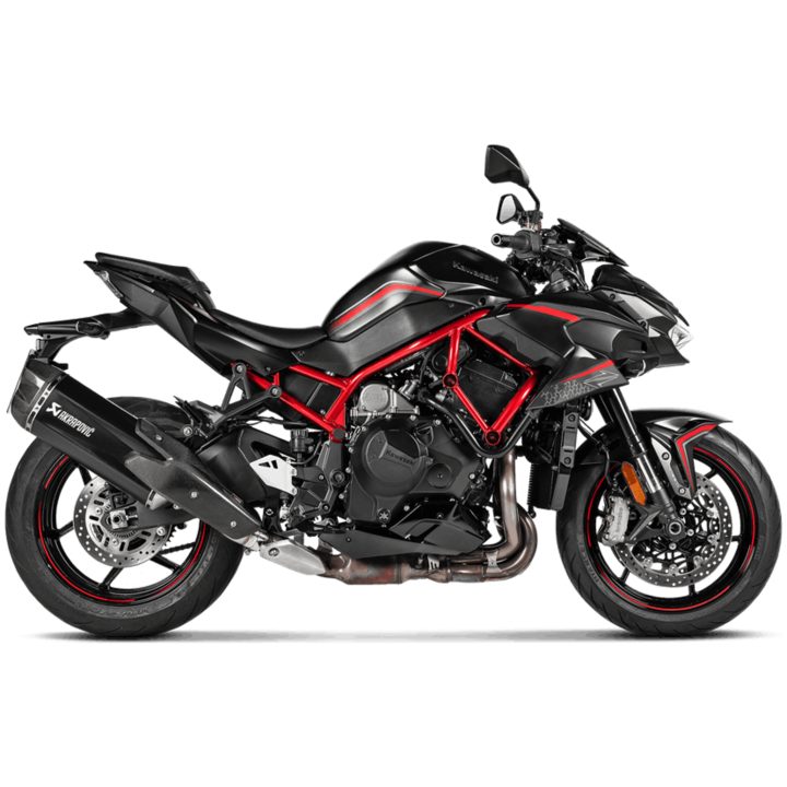 Avgassystem Slip-On Line Kolfiber Akrapovic Ljuddämpare – bild 4