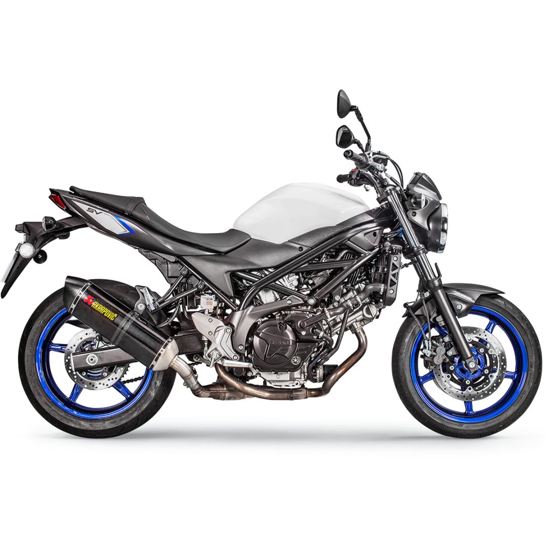 Avgassystem Slip-On Line Kolfiber Akrapovic Ljuddämpare – bild 2