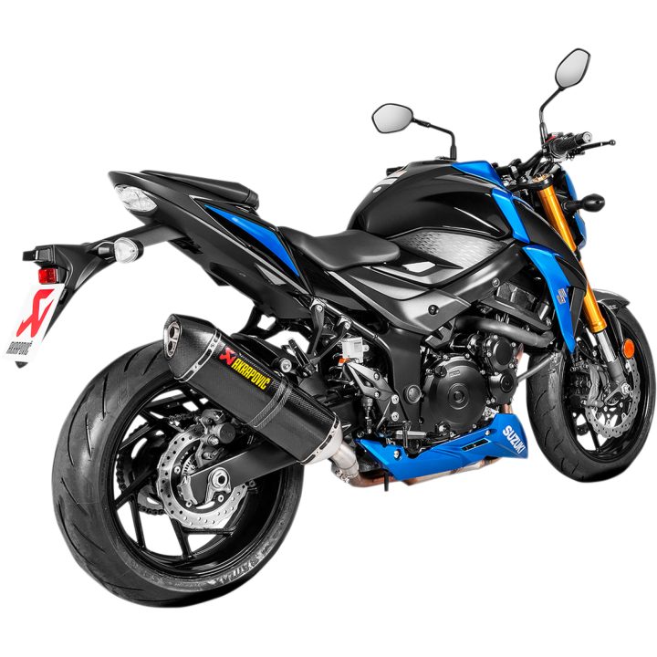 Avgassystem Slip-On Line Kolfiber Akrapovic Ljuddämpare – bild 2