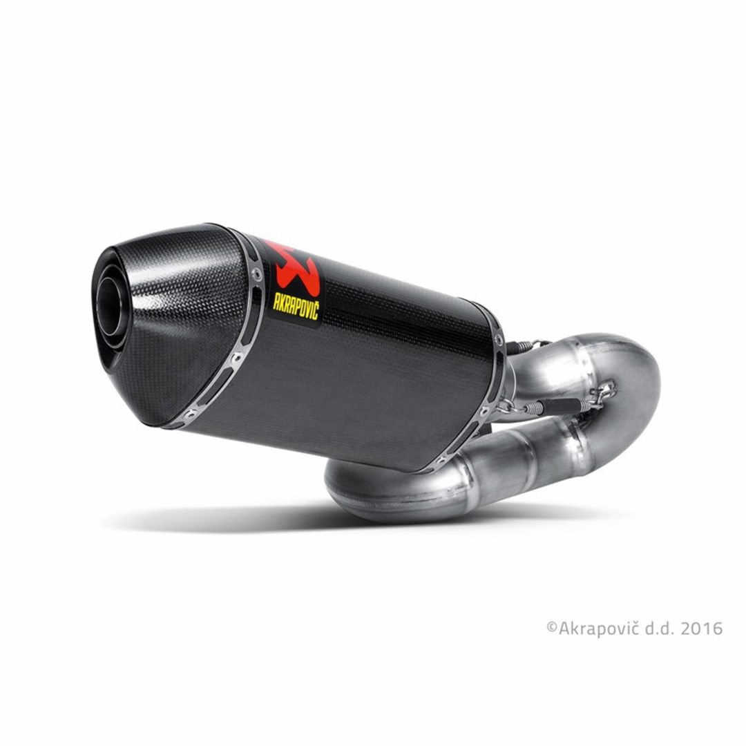 Avgassystem Slip-On Line Kolfiber Akrapovic Slipon Kolfiber