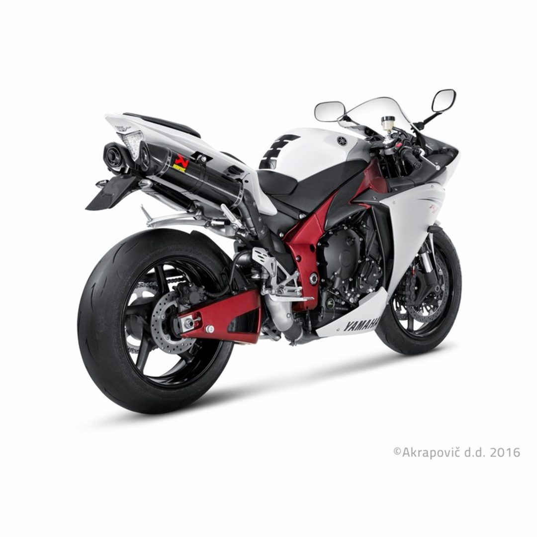 Avgassystem Slip-On Line Kolfiber Akrapovic Slipon Kolfiber – bild 3