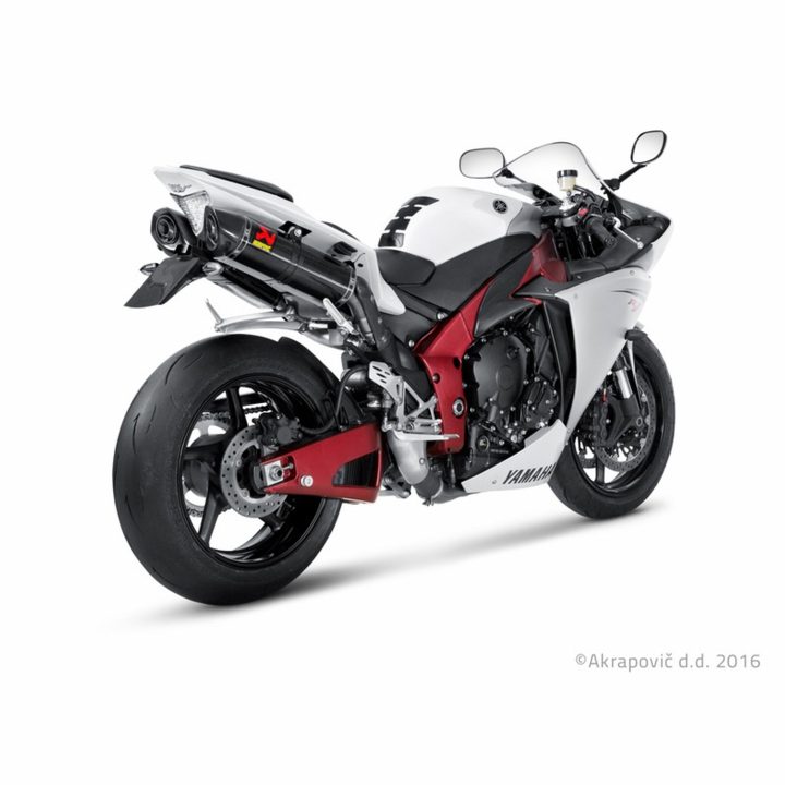 Avgassystem Slip-On Line Kolfiber Akrapovic Slipon Kolfiber – bild 3