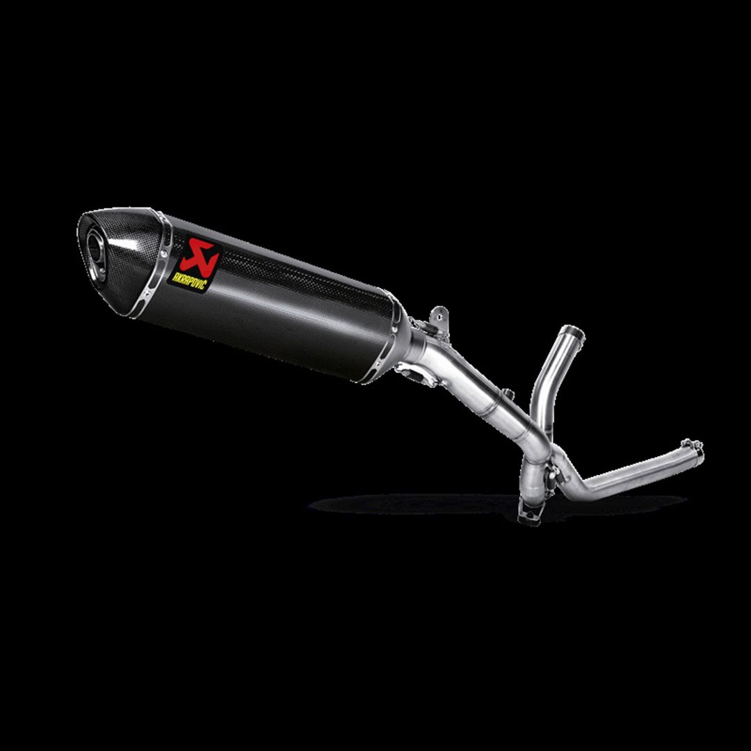 Avgassystem Slip-On Line Kolfiber Akrapovic Slipon Kolfiber