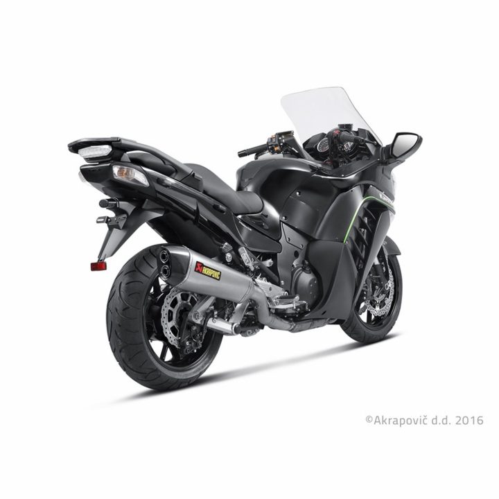 Avgassystem Slip-On Line Titan Akrapovic Titan – bild 2