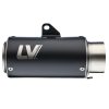 Avgassystem Slip-on Lv Corsa Black Edition Rostfritt Stål/Sandblästrad/Matt Svart LEOVINCE Ljuddämpare – miniatyr 5