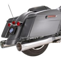 Avgassystem Slip-on Mk45 Ec Svart/Blå Rostfritt Stål S&S Cycle