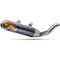 Avgassystem Slip-on Q4 Hex S/A Naturfärgad Rostfritt Stål FMF