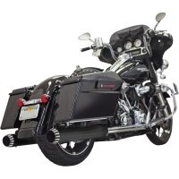 Avgassystem Slip-on Qnt Svart BASSANI XHAUST