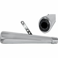 Avgassystem Slip-on Roadhawk 50 Oval Krom EMGO
