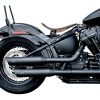 Avgassystem Slip-on Slash-cut Guardian Svart Keramisk S&S Cycle Ljuddämpare – miniatyr 4