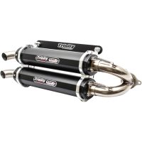 Avgassystem Slip-on Svart TRINITY RACING