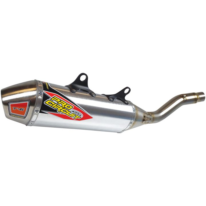 Avgassystem Slip-on Ti-6 Svart PRO CIRCUIT Ljuddämpare – bild 2