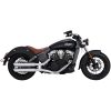 Avgassystem Slip-on Twin Slash 3" Krom VANCE & HINES Ljuddämpare – miniatyr 1