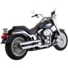Avgassystem Slip-on Twin Slash 3" Krom VANCE & HINES Ljuddämpare – miniatyr 1