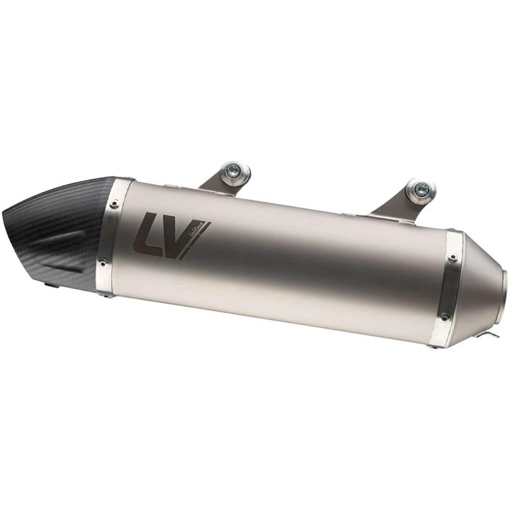 Avgassystem Slip-on X3 Evo Svart LEOVINCE Ljuddämpare – bild 3