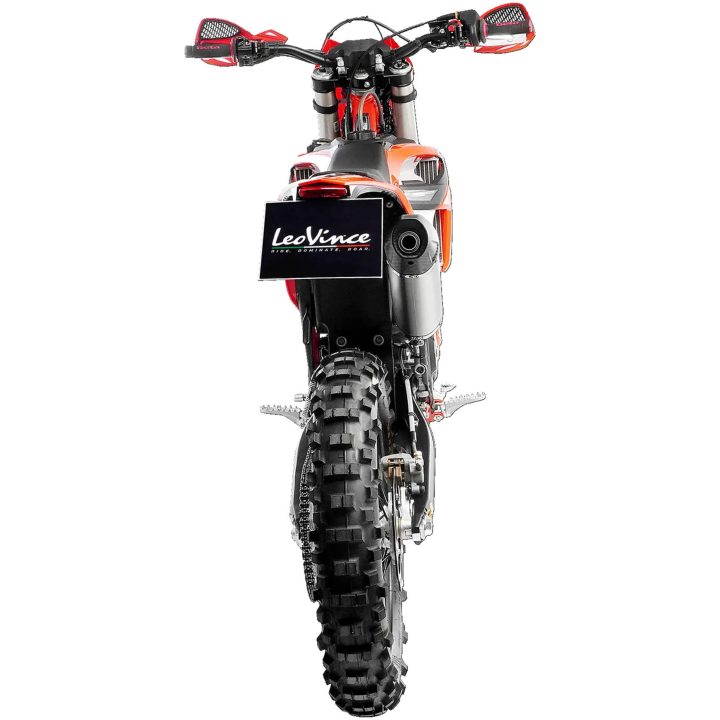 Avgassystem Slip-on X3 Evo Svart LEOVINCE Ljuddämpare – bild 4