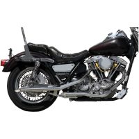 Avgassystem Staggered Dual Drag Pipes Krom PAUGHCO
