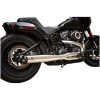 Avgassystem Superstreet 2:1 Svart S&S Cycle Ljuddämpare – miniatyr 2
