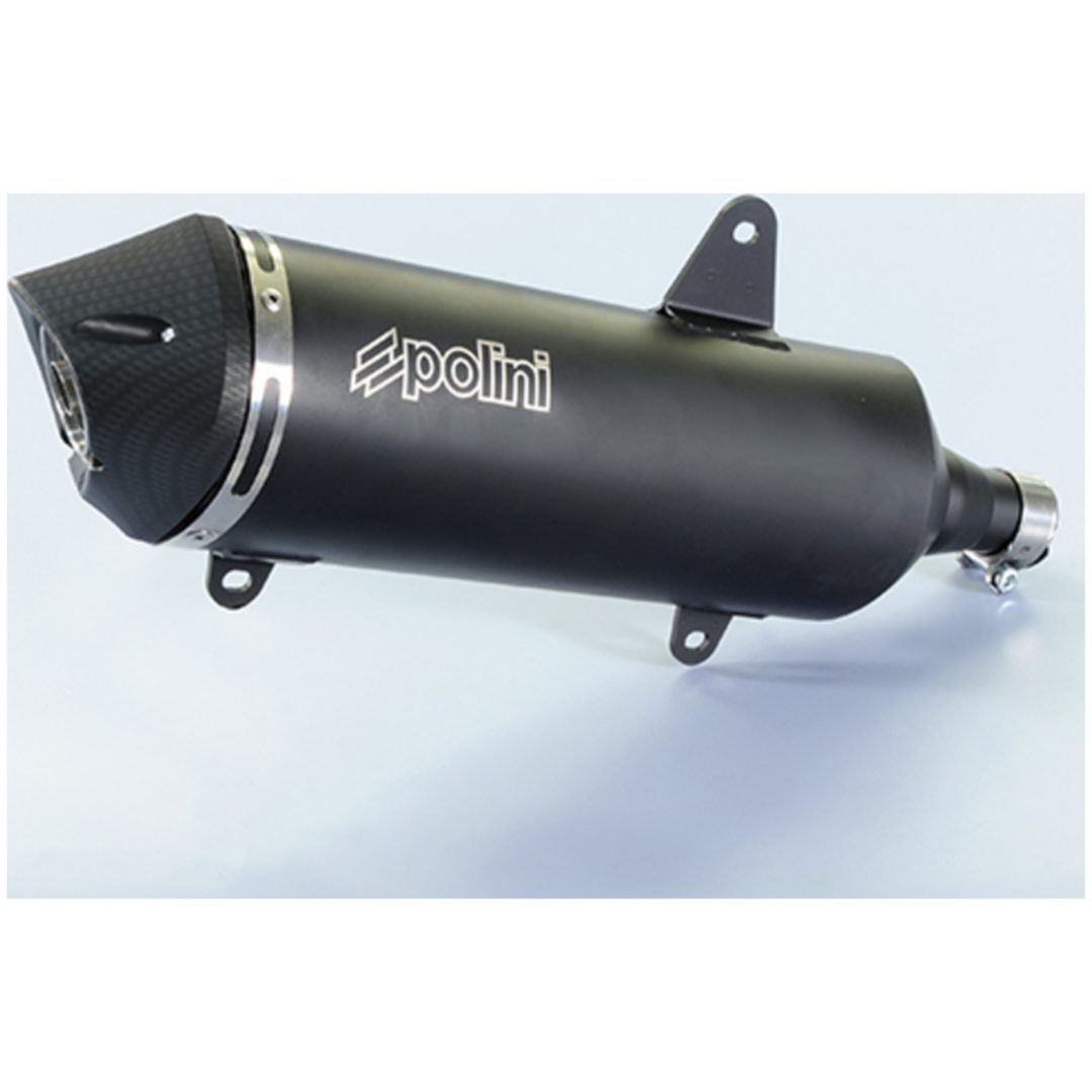 Avgassystem Svart Aluminium