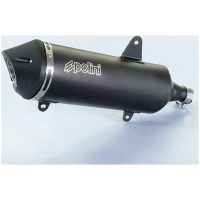 Avgassystem Svart Aluminium
