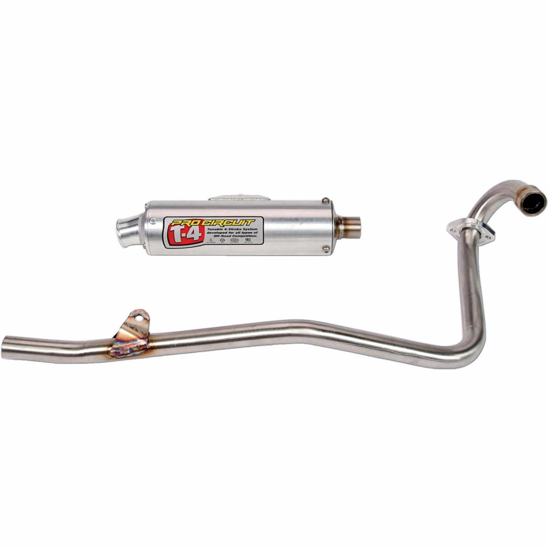 Avgassystem T4 Rund PRO CIRCUIT Silver