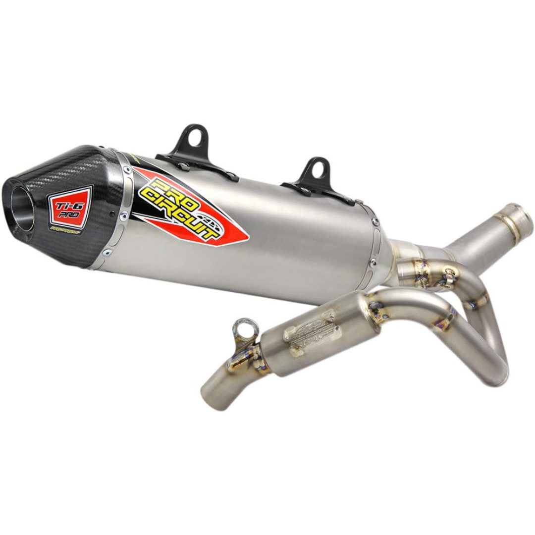 Avgassystem Ti-6 Pro Oval PRO CIRCUIT Silver