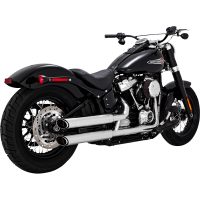 Avgassystem Twin Slash Slip-on Krom VANCE & HINES
